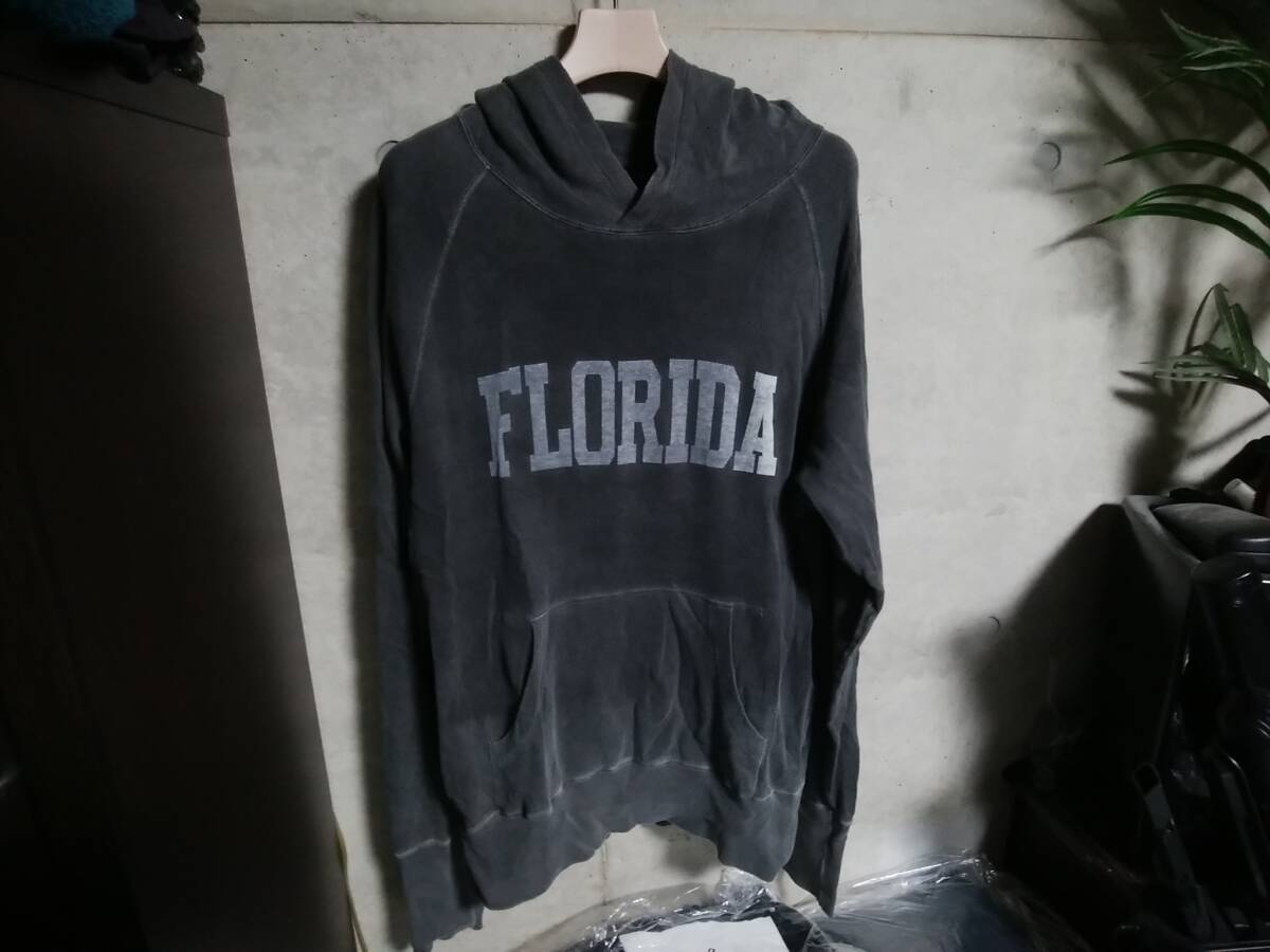 【TMT】地名パーカL「フロリダ」 日本製 限定復刻品 オリジナルモデルは劇場版「HERO」キムタク着 名作 人気アイテム スウェットパーカ拍卖