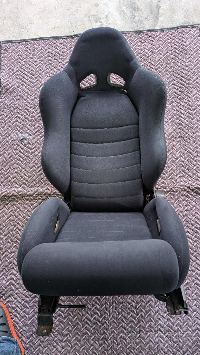 ジムニーJA11 助手席側 セミバケットシート メーカー不明拍卖