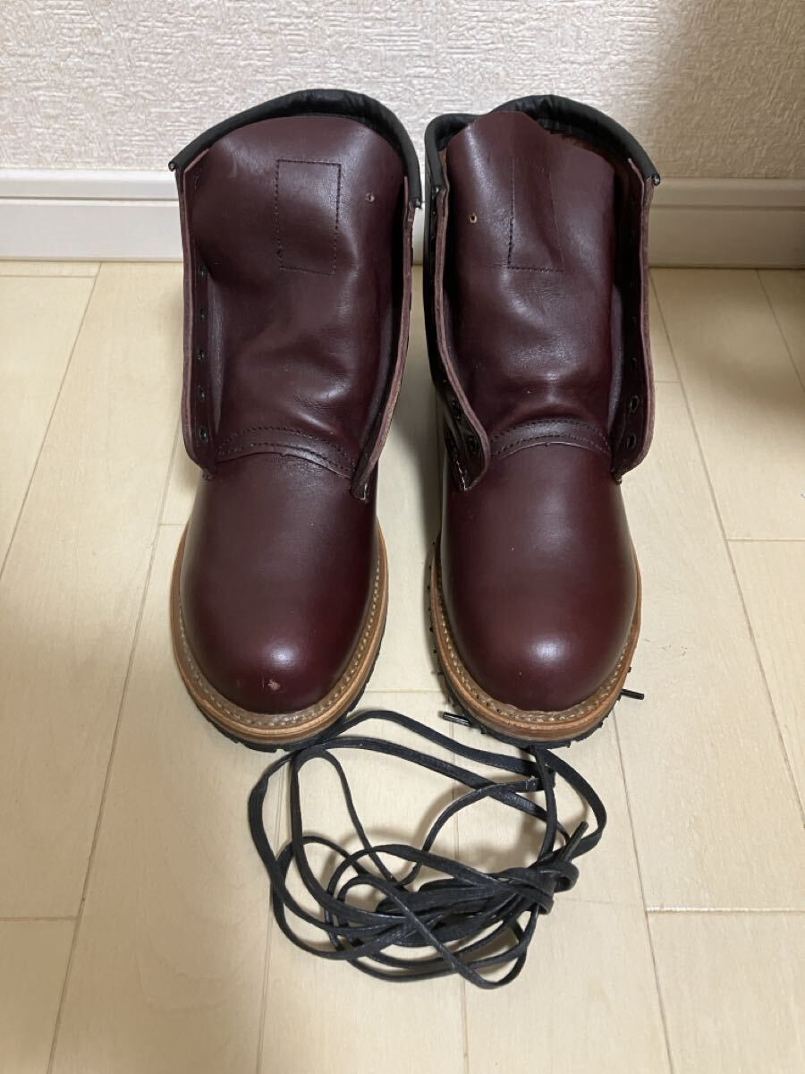 レッドウィング 9411 美品 箱付き  ブラックチェリー ベックマン 8D 検9011 フェザーストーン拍卖