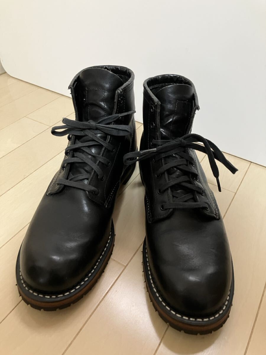 レッドウィング ベックマン 9014 ハーフソール交換済み 9.5D 拍卖