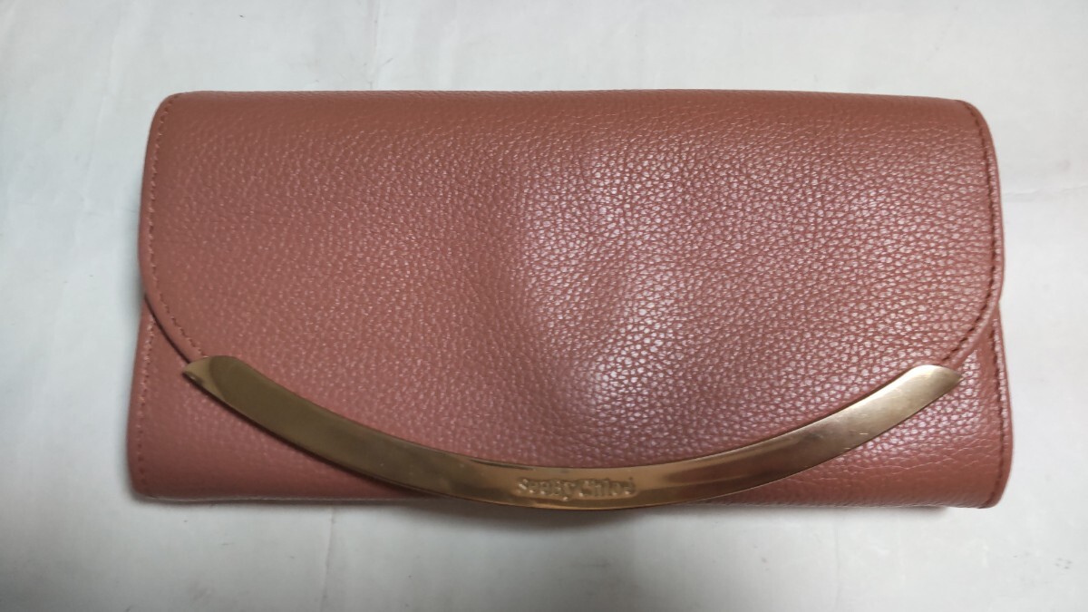 SEE BY CHLOEシーバイクロエ 女性用長財布・小銭入れあり 本革 ピンク 送料無料拍卖