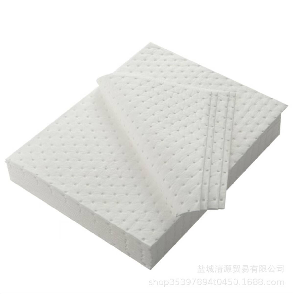 オイル吸着マット 工業用 吸収シート 400 x 500mm 3mm拍卖