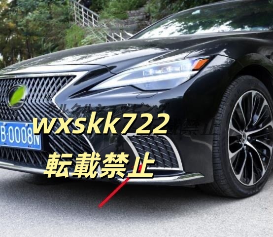 レクサス LS XF50 LS500h 2020- フロントフォグランプカバー ガーニッシュ 外装 2p拍卖