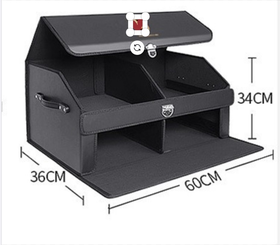 新品未使用 ポルシェ マカン/カイエン/パナメーラ/911 /718 汎用 トランク収納ボックス ブラック 、レッド 、ブラウン選べる拍卖