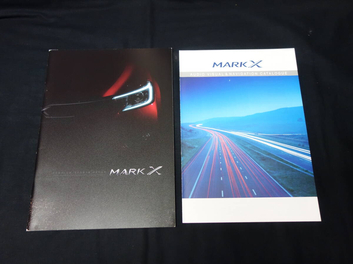 【¥900 即決】トヨタ マークX / GRX133 / GRX130型 専用 本カタログ / オーディオカタログ付き / 2012年 【当時もの】拍卖