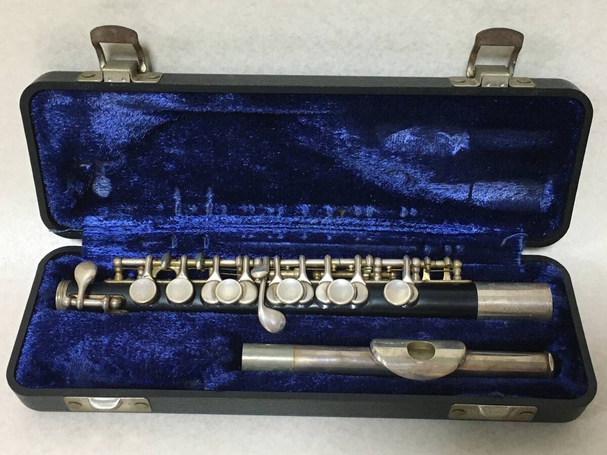 E807 ピッコロ Gemeinhardt ELKHART 4PMH ケース付 ゲマインハート 拍卖