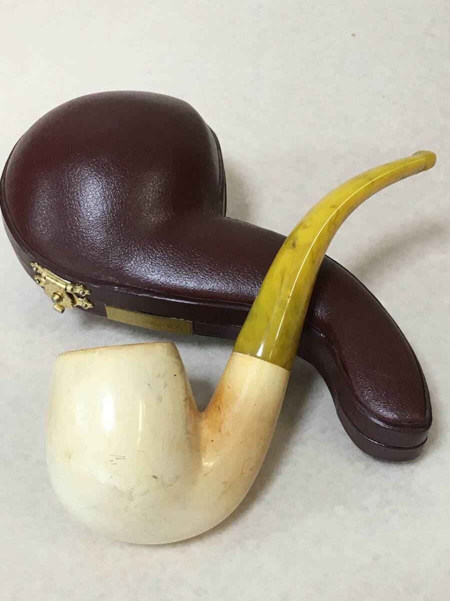 E754 メシャム 海泡石 パイプ 箱付き 拍卖