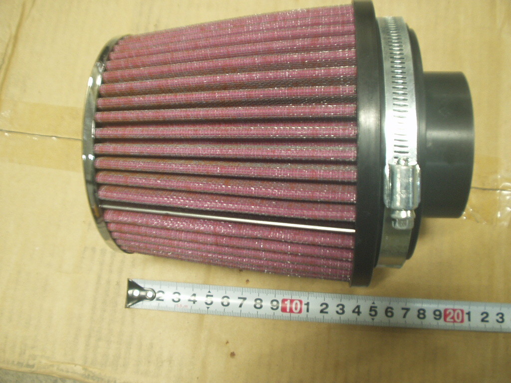 キノコクリーナー 毒キノコ 未使用品 少々汚れ錆ありB品 アダプター シリコンホースなど付属画像確認で 検索 K&N パワーフィルター 拍卖