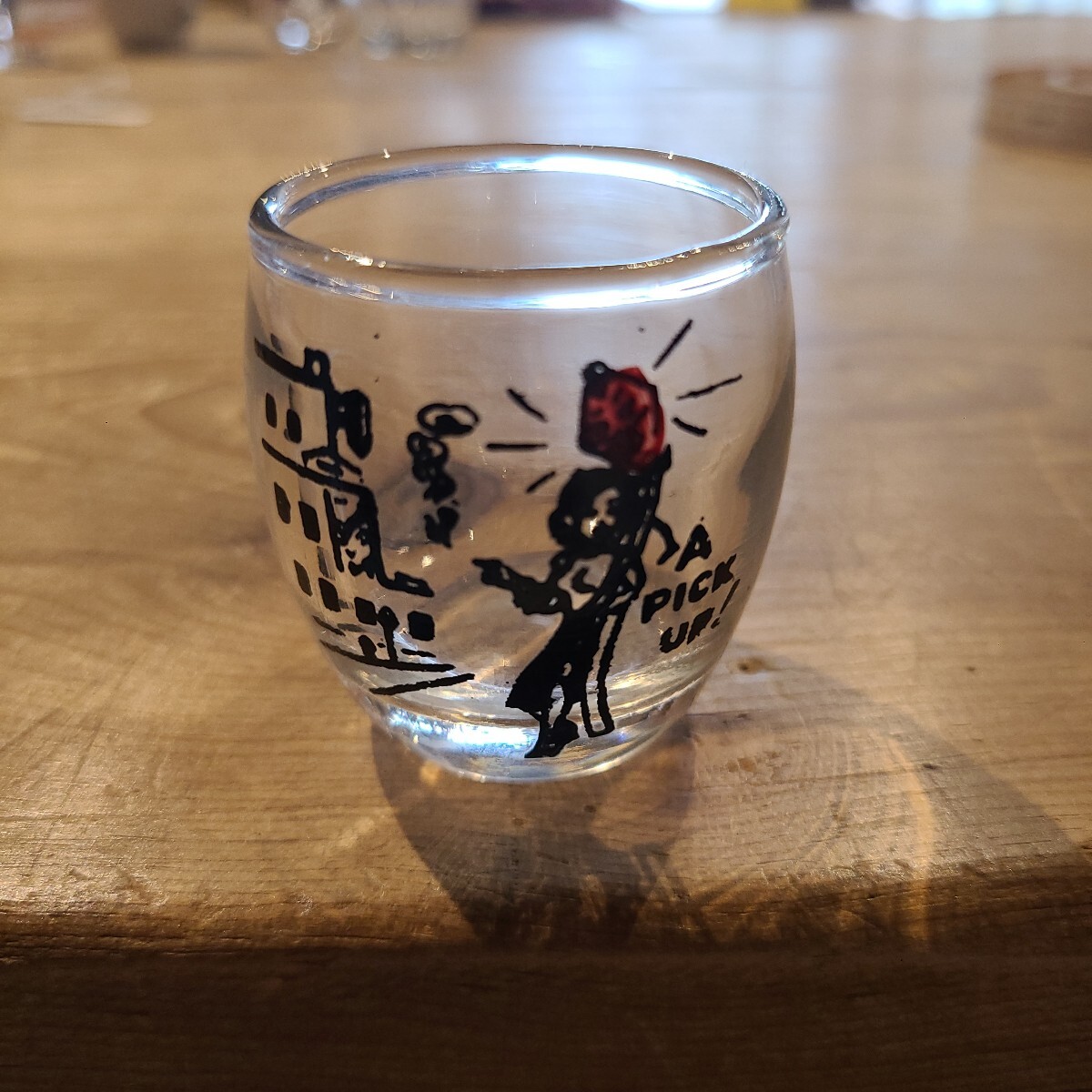 ビンテージ ショットグラス グラス コップ ワンカップ A PICK UP 拍卖