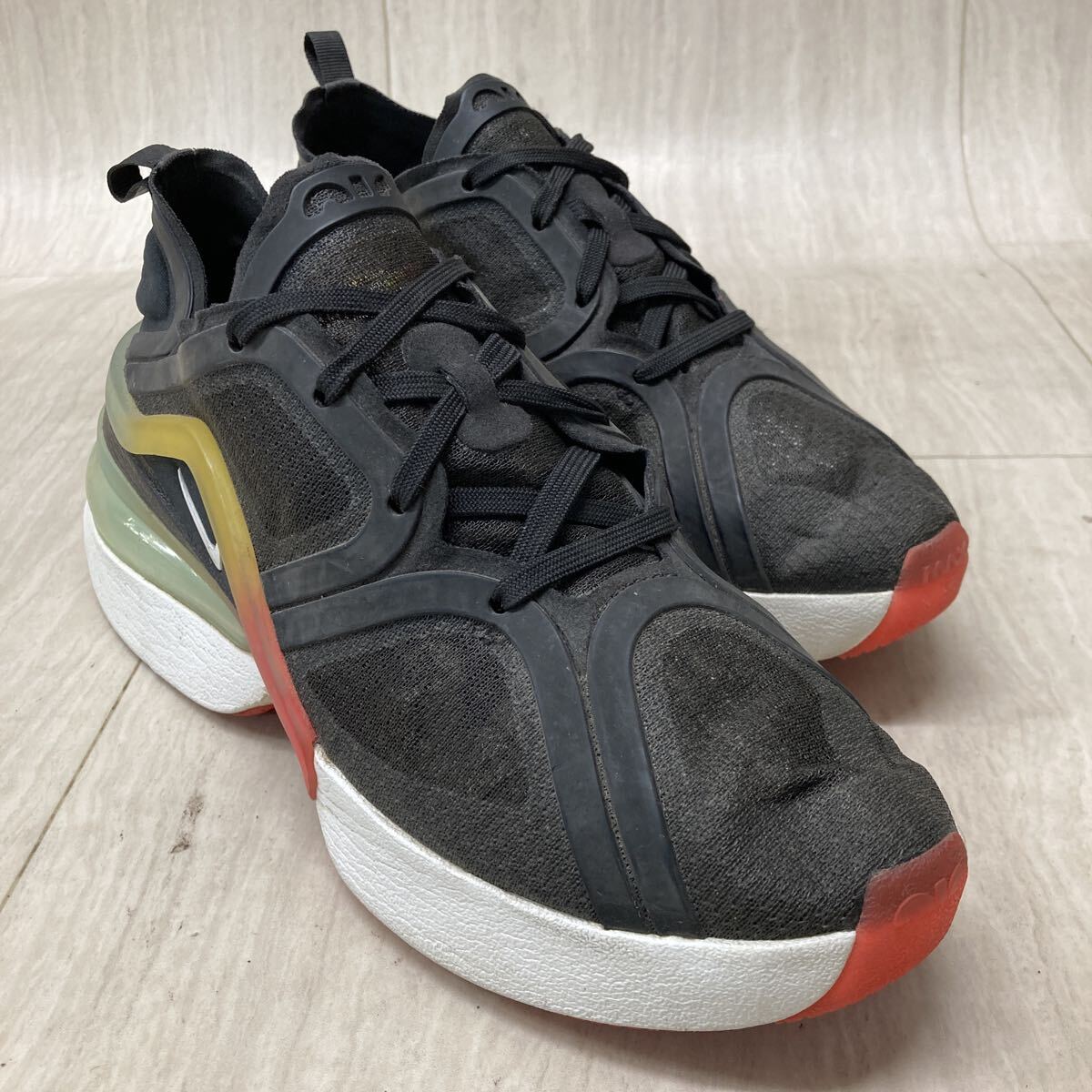 M314 FN-251003-326 NIKE ナイキ AIR MAX 270 XX エアマックス ローカットスニーカー カジュアルスニーカー レディース ブラック系 23.5cm拍卖