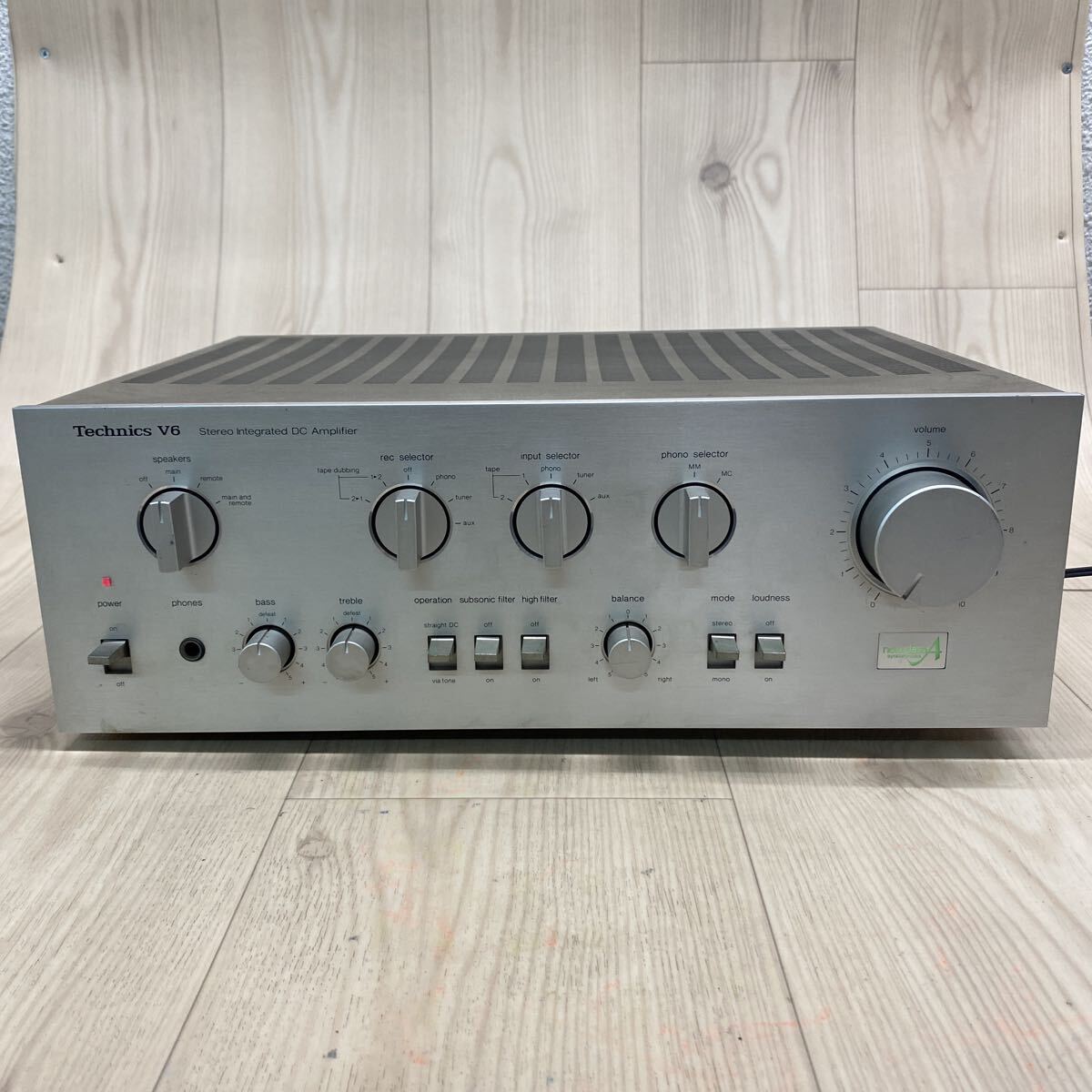 D755 SD-251024-2029 Technics テクニクス プリメインアンプ SU-V6 オーディオ機器 音響機器 アンプ拍卖