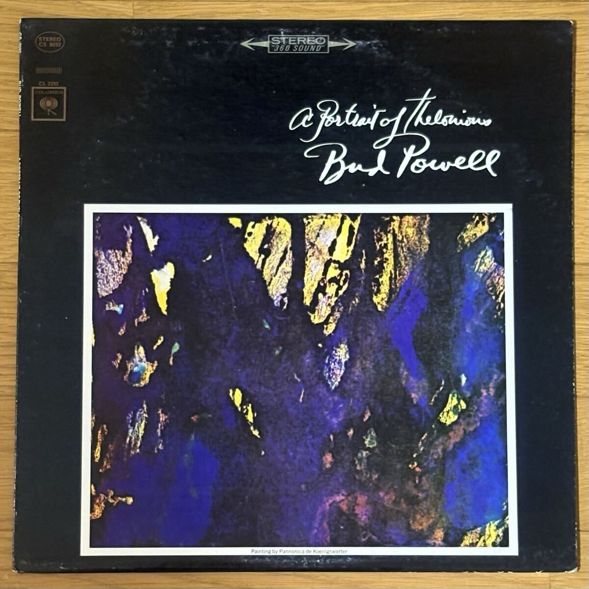 【US Orig両面1B】A Portrait Of Thelonious / Bud Powell オリジナル Demo盤 Columbia CS 9092 モンク プロモ拍卖