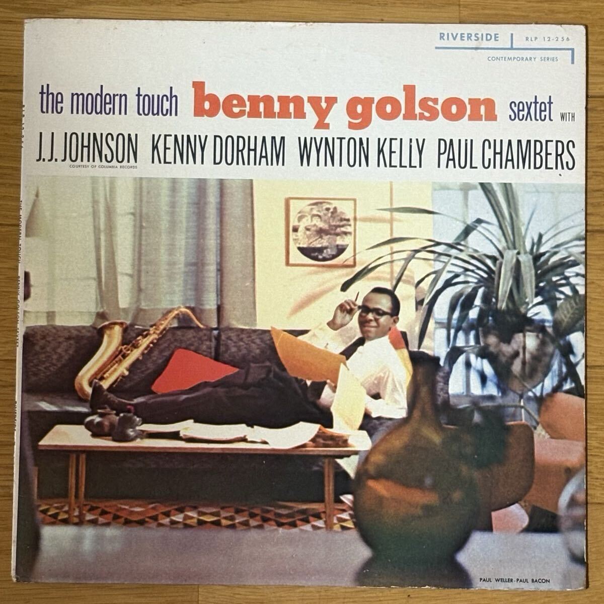 【US 初期盤】青大ラベル The Modern Touch / Benny Golson SextetRiverside Records RLP 12-256 Kenny Dorham, Wynton Kelly参加拍卖
