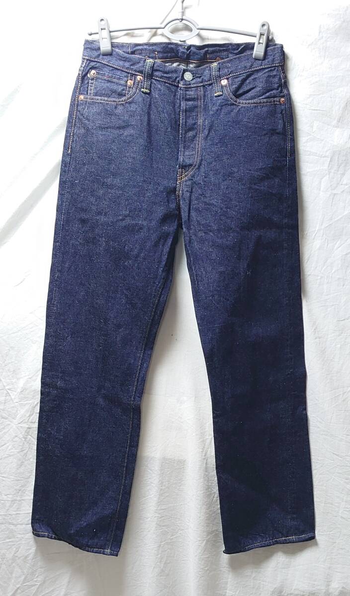 FULLCOUNT(フルカウント) 1210 1937モデル ワイドストレート W29 ワンウォッシュモデル拍卖