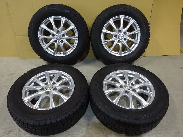 ダンロップ WINTER MAXX WM01 215/65R16 2019年製 2022年製 スタッドレス 16インチ 16×6.5J ヴェルファイア アルファード 20 A10 TW429拍卖