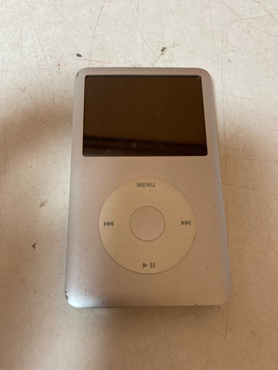 iPod 120GB シルバー 中古 本体のみ 当時物 動作未確認  アイポッド アップル拍卖