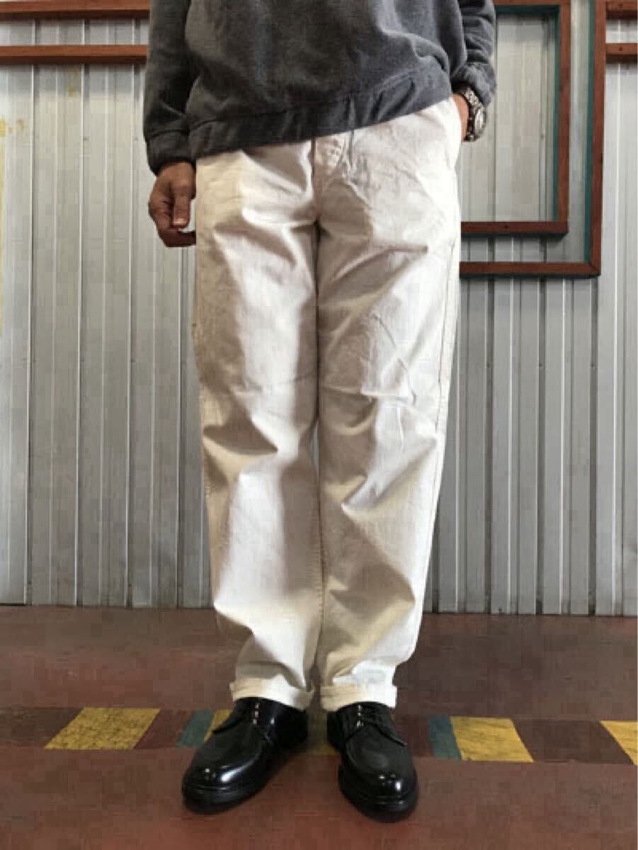orSlow FRENCH WORK PANTS オアスロウ フレンチワークパンツ デニムパンツ サイズ3 L ユニセックス拍卖