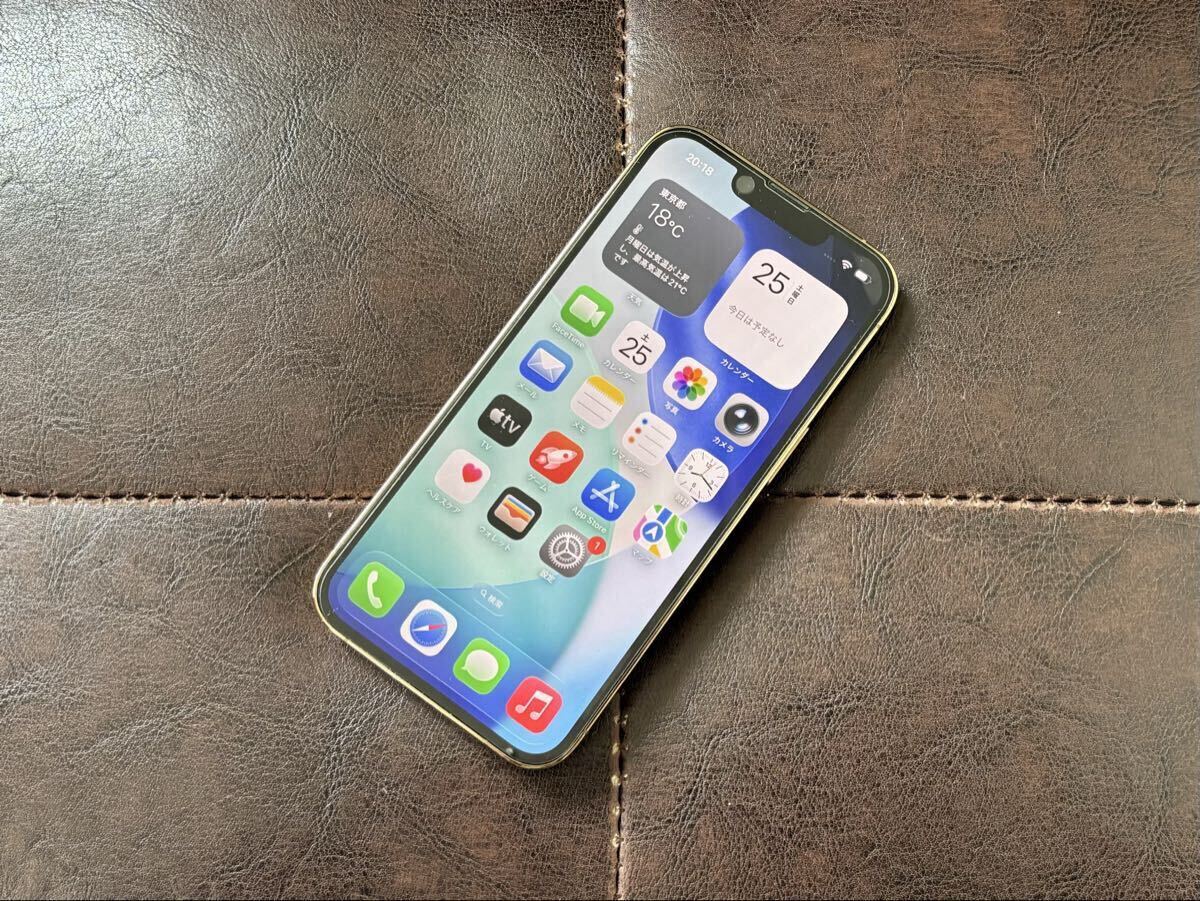 ◆1円スタート!極美品◆ iPhone13 Pro アイフォン13 プロ 本体 256GB GOLD ゴールド SIMフリー シムフリー A2636 NLUQ3J/A 初期化済拍卖