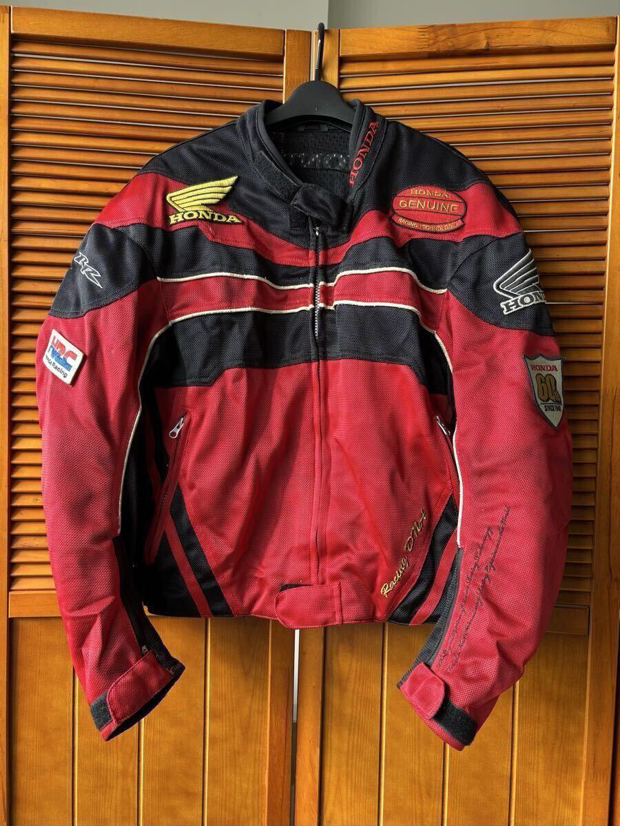 HONDA RACING ホンダレーシング ライディングジャケット レーシングジャケット ライダースジャケット メッシュ F1 レーサー バイカー拍卖