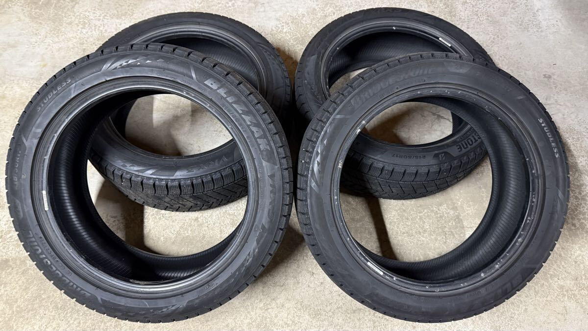 BRIDGESTONE ブリヂストン VRX3 215/50R17 スタッドレスタイヤ 4本セット拍卖