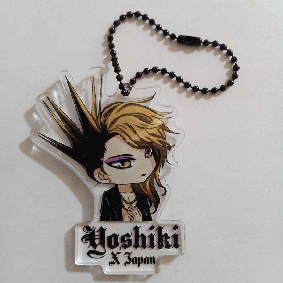 YOSHIKI LINEスタンプアクリルキ―ホルダーうに頭hide TOSHI heath TAIJI PATA X JAPAN yoshikitty ヨシキティ拍卖