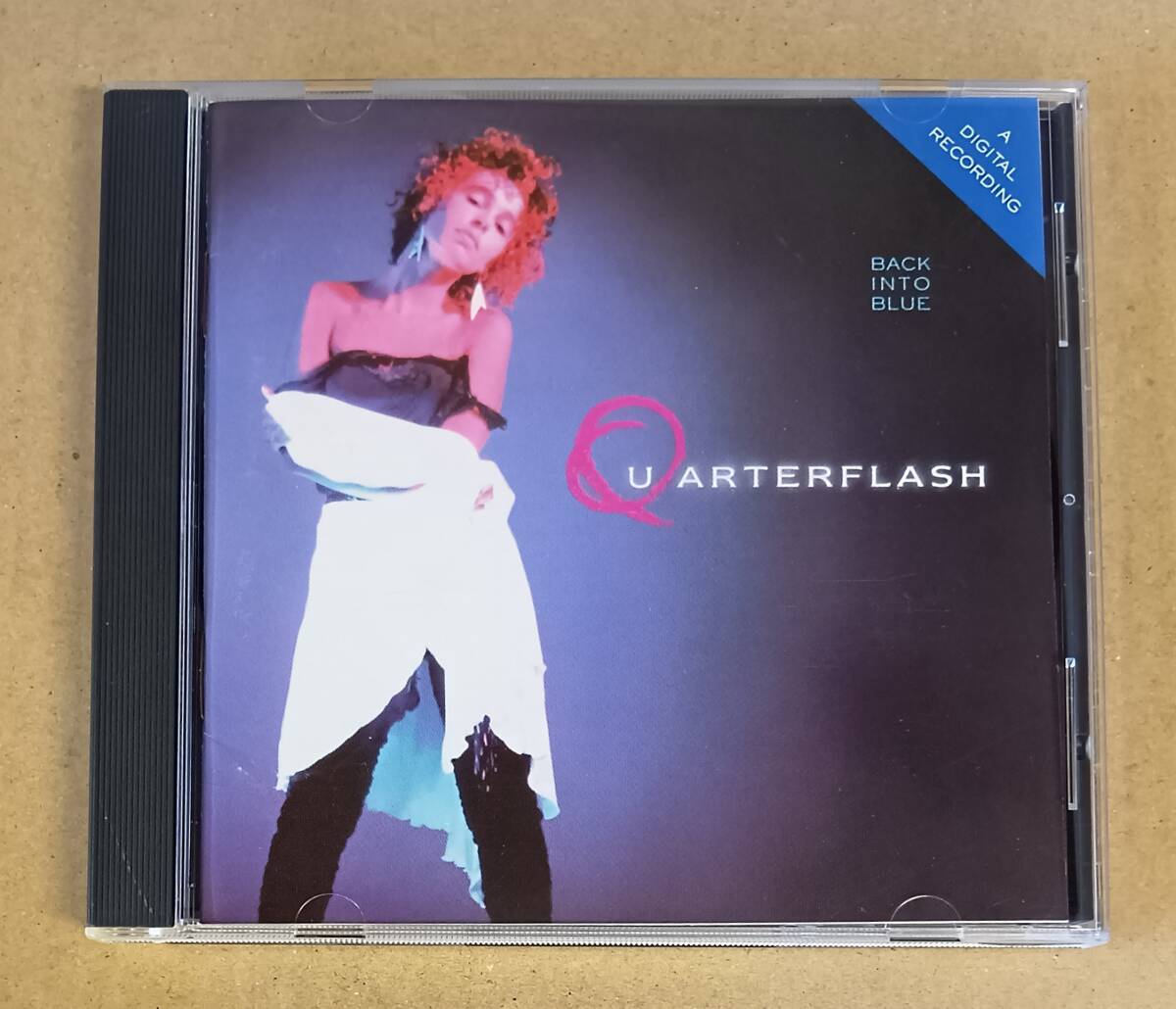 QUARTERFLASH - Back Into Blue CD Reissue US盤 …h-3501 クォーター・フラッシュ バック・イントゥ・ブルー 24078-2拍卖