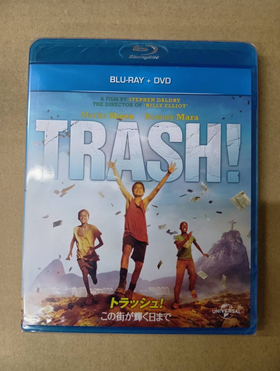 RS-8009【Blu-ray+DVD】2枚組 未開封 / トラッシュ! この街が輝く日まで TRASH! スティーヴン・ダルドリー 監督 Stephen Daldry拍卖