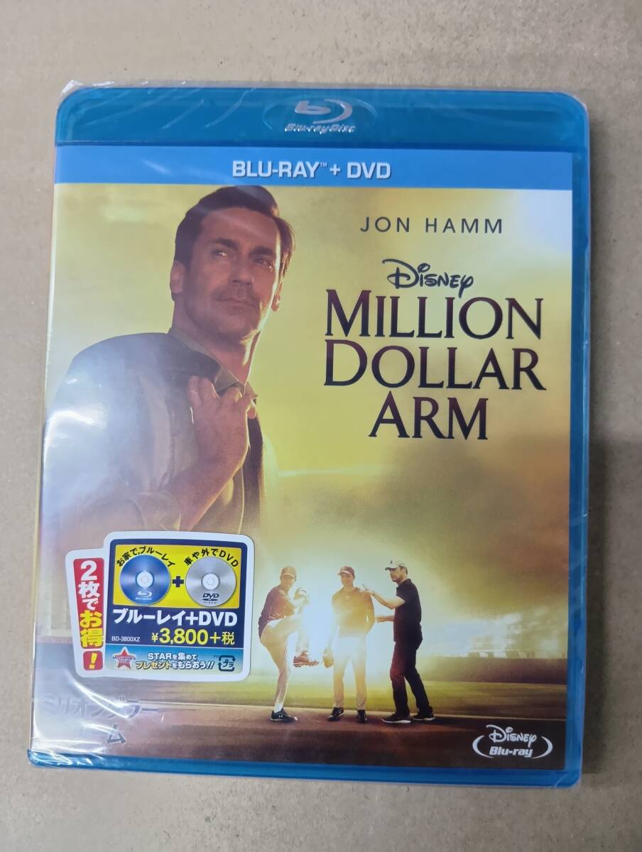 RS-8034【Blu-ray+DVD】2枚組 未開封 / ミリオンダラー・アーム Million Dollar Arm ジョン・ハム JON HAMM クレイグ・ギレスピー 監督 拍卖