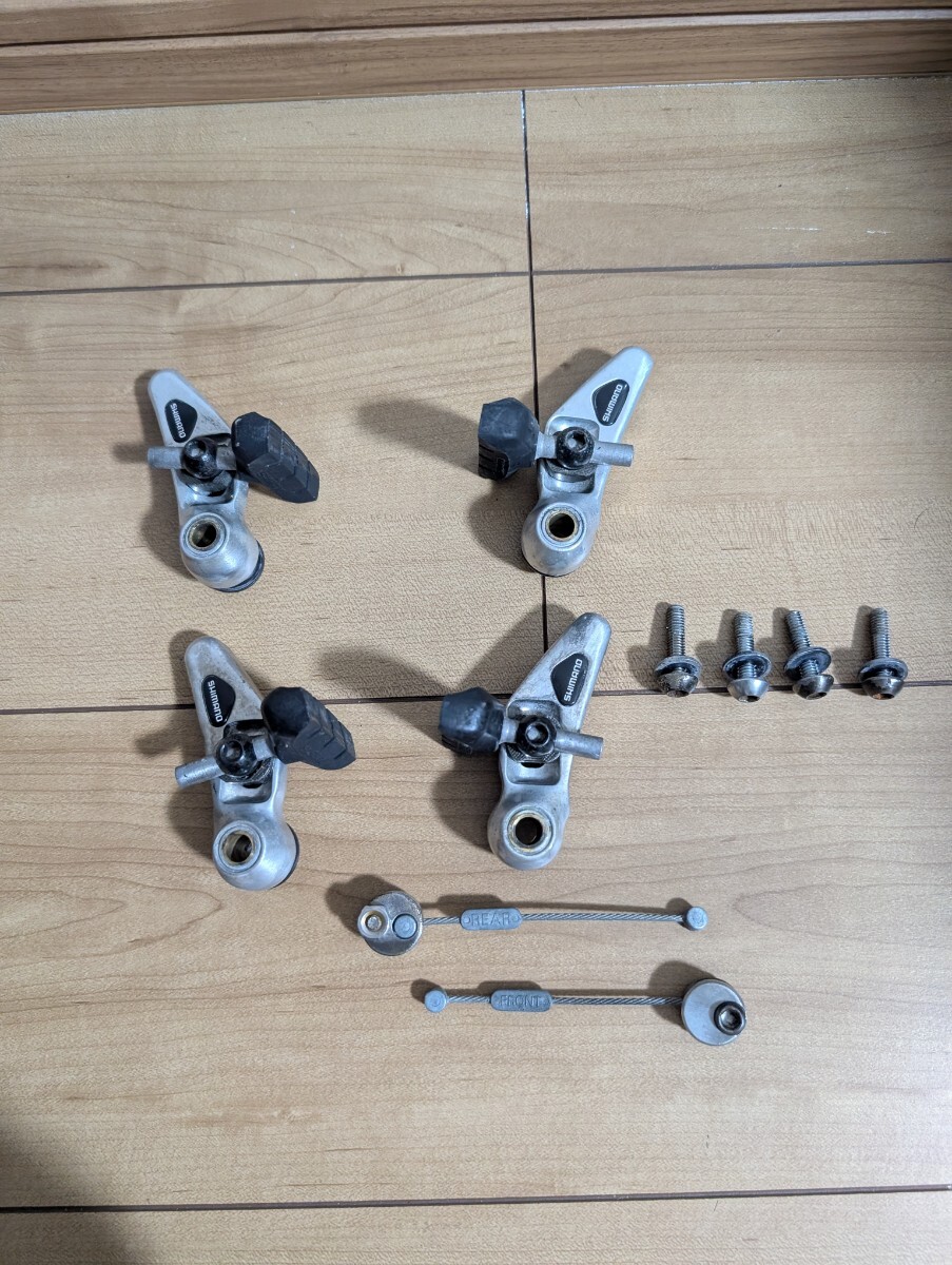 BR-M734 DEORE XT カンチブレーキ前後セット oldmtb 80s 90s シマノ SHIMANO拍卖