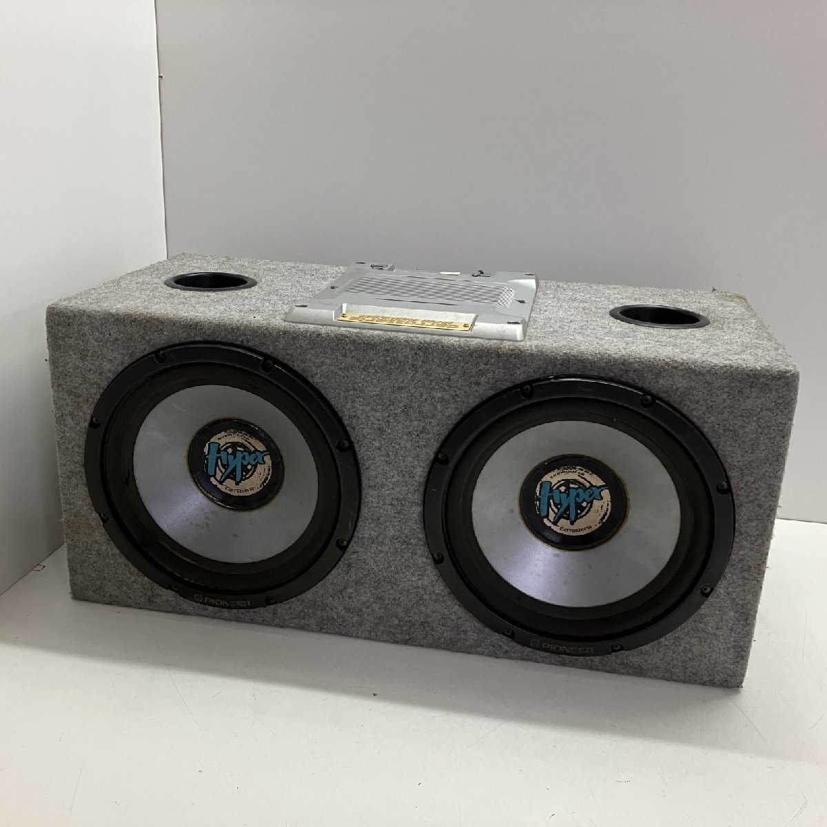 ◆【ジャンク品】Pioneer パイオニア オーディオ機器 carrozzeria カロッツェリア ハイパーサブウーファー AV機器 型番不明 現状品 24.7kg拍卖