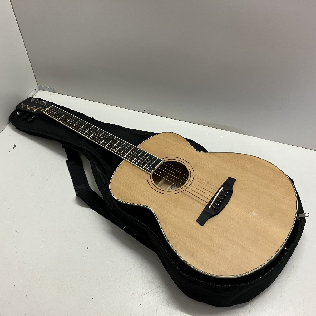 ◆ 【ジャンク品】 Soldin ソルディン ギター アコースティックギター 弦楽器 ソフトケース付き SFG-15 NAS 現状品 2.2kg拍卖