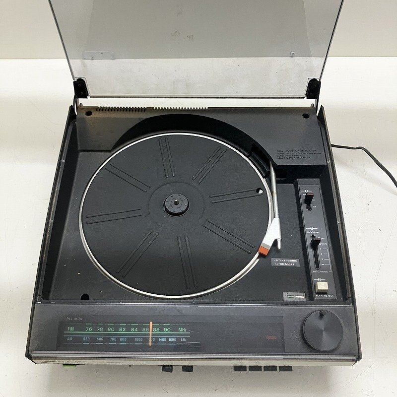 ◆ 【ジャンク品】 SONY ソニー オーディオ機器 STEREO MUSIC SYSTEM ターンテーブル レコードプレーヤー AM/FM/ラジオ EX-2 現状品 6.8kg拍卖