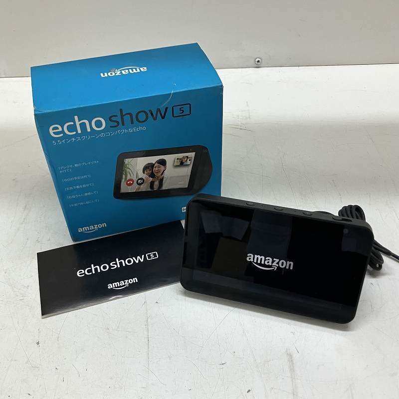 ◆ 【ジャンク品】 Amazon アマゾン オーディオ機器 スマートディスプレイ Alexa アレクサ Echo Show 5 現状品 0.6kg拍卖
