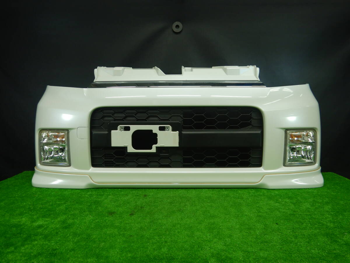 16D】【W24】 ムーブ カスタムXリミテッド L175S フロントバンパー 52101-B2520-A0 スポイラー付 【送料記載】【509035】拍卖