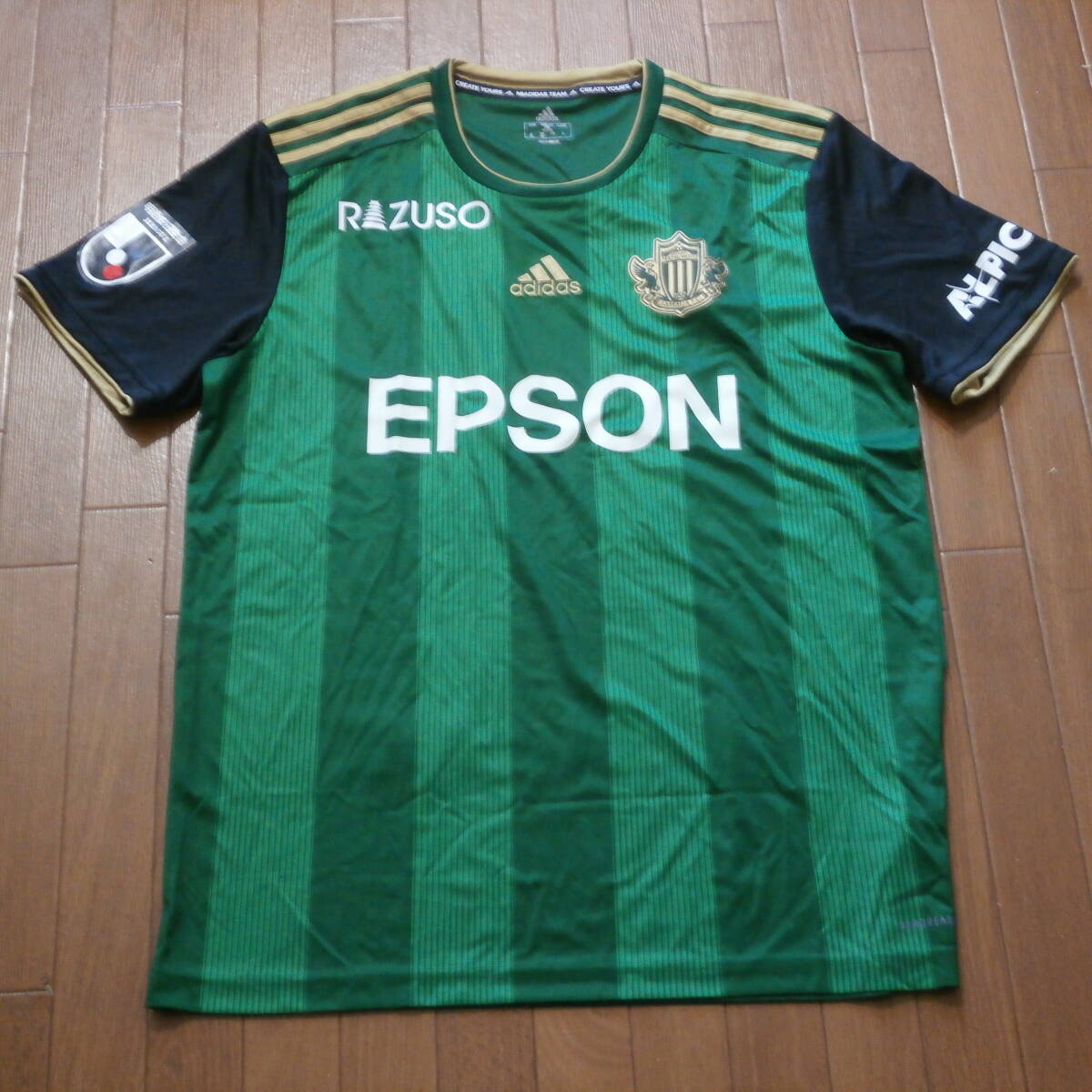 松本山雅 2020 モデル ユニフォーム 半袖 ナンバーなし XO ★ 20 アディダス adidas拍卖