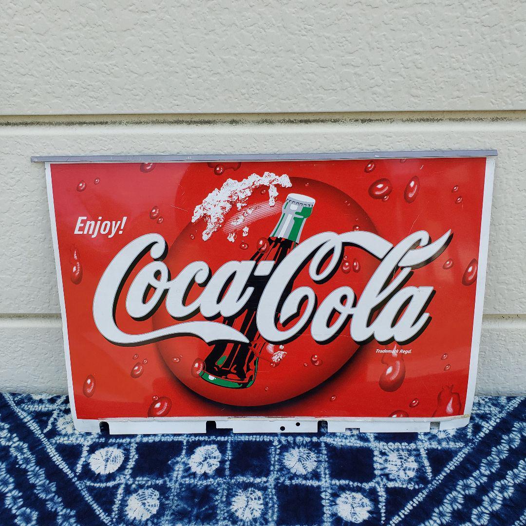 コカ・コーラ ブリキ看板 約46×32cm インテリア拍卖