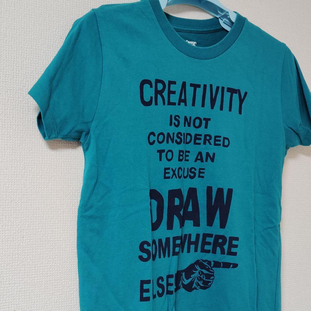 グラニフ Tシャツ ブルー XSサイズ ブルーグリーン拍卖