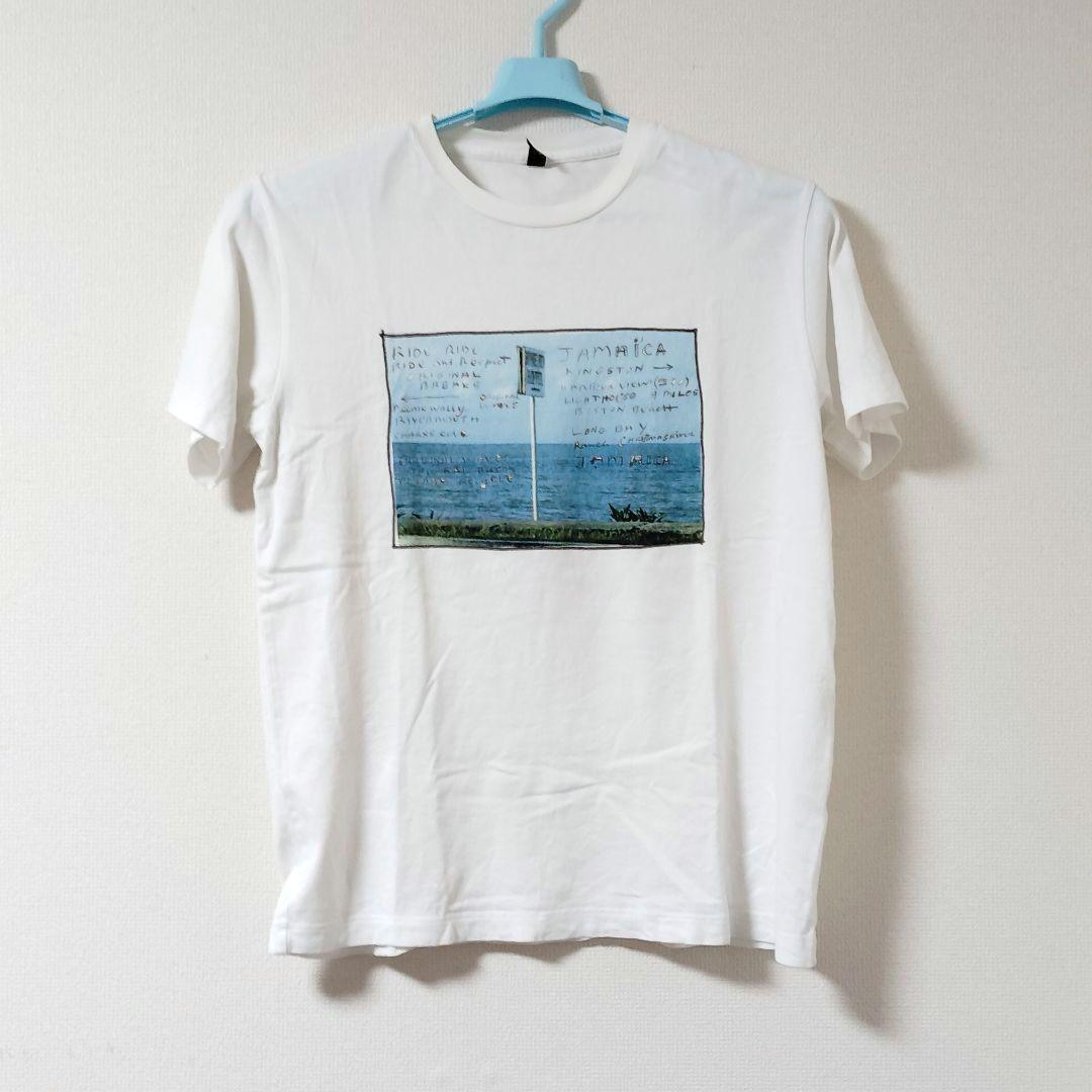 ユニクロ the wave is forever コラボ プリントTシャツ L拍卖
