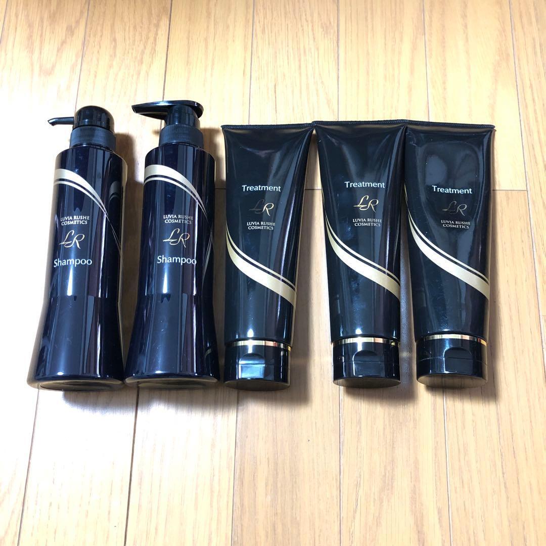 ルヴィア・ルーシェ シャンプー 2本 トリートメント 3本 新品未使用 美容室拍卖