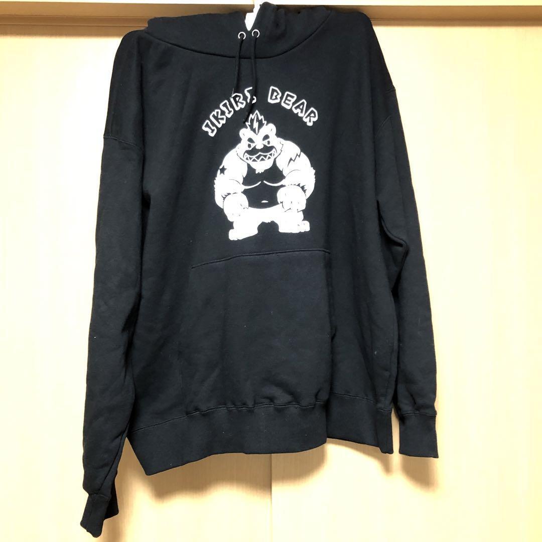 メンズパーカー オーバーサイズ ikiribear 3XL おもしろ ユニーク拍卖