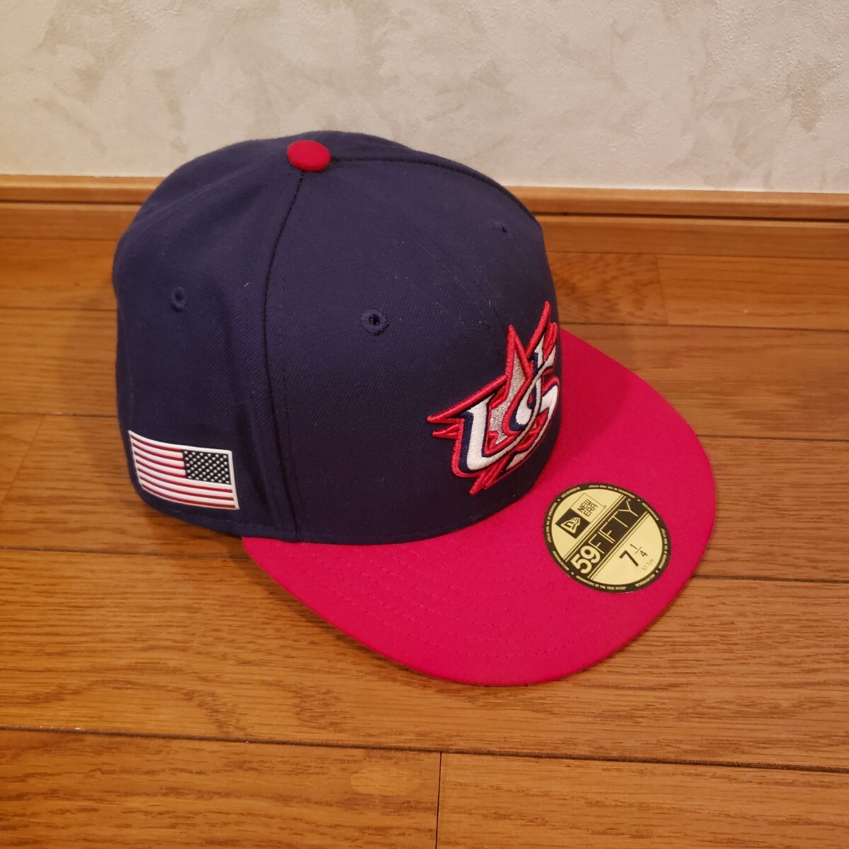 ニューエラ NEW ERA キャップ 59FIFTY 2023年 WBC アメリカ代表 帽子 57.7cm拍卖