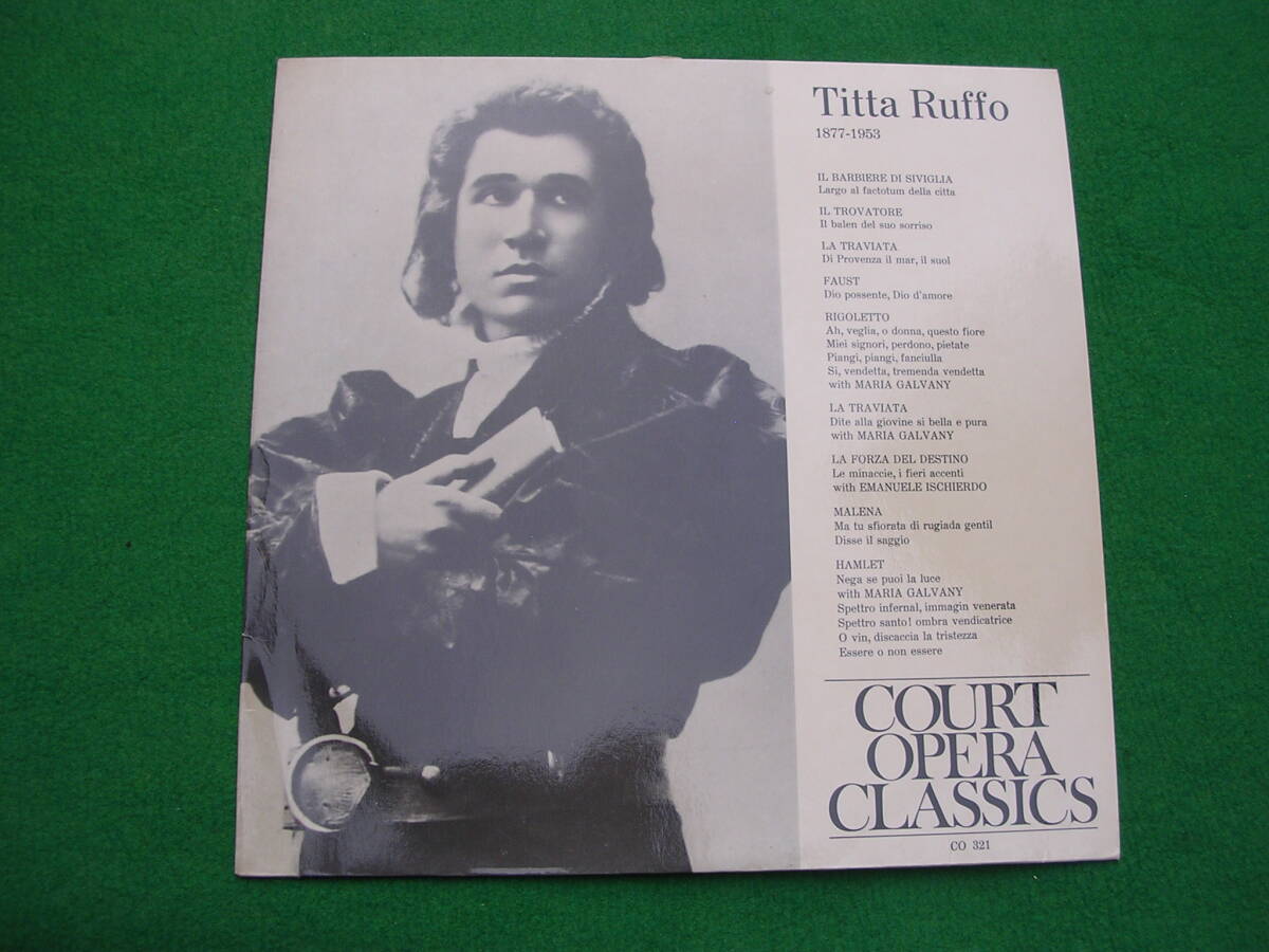 LP・伊☆ティッタ・ルッフォ/オペラ歌曲集 /Titta Ruffo拍卖