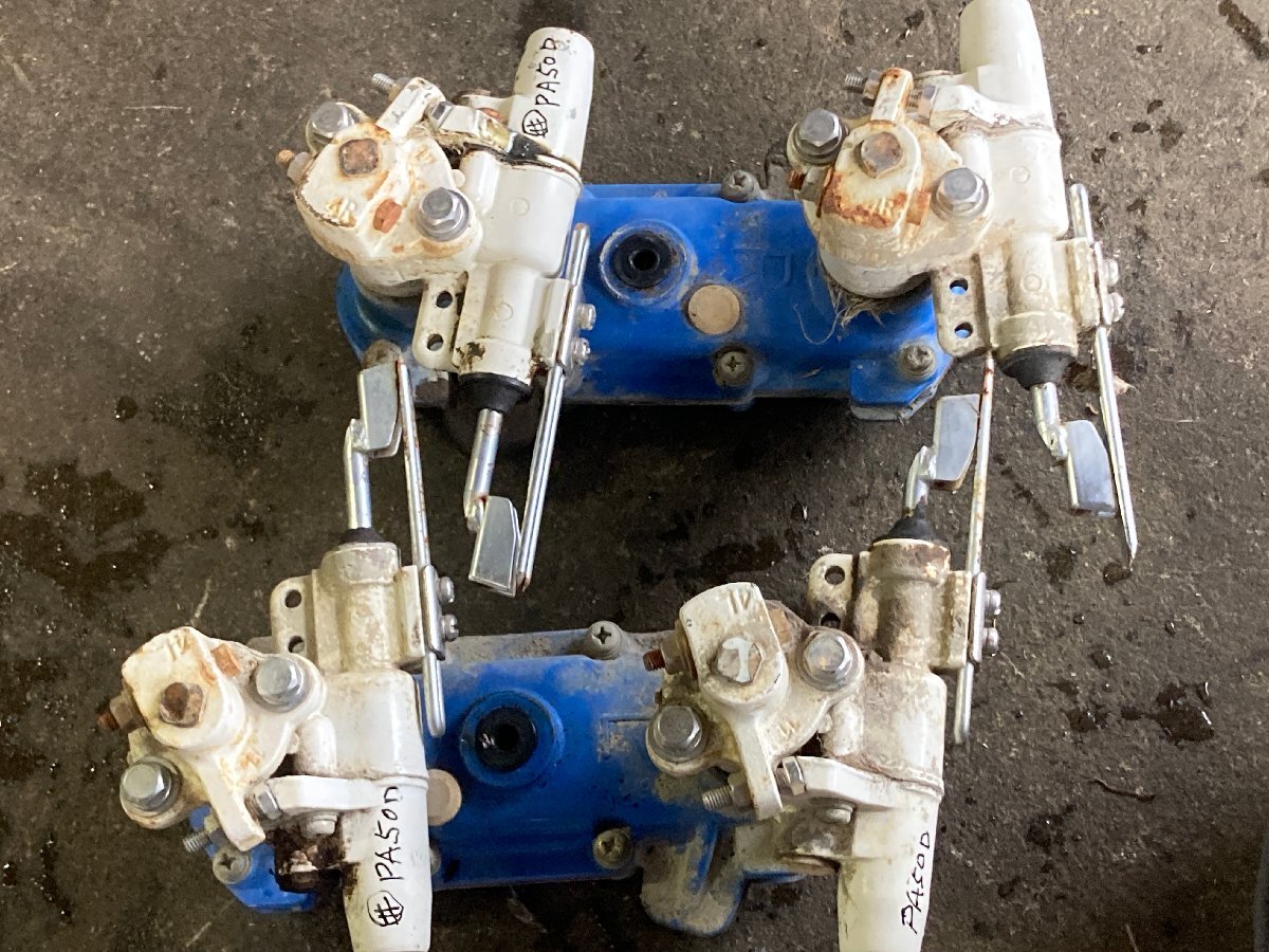 【滋賀発】 田植機 ヰセキ PA50 ロータリー 植え付け アーム 左右 2個セット拍卖