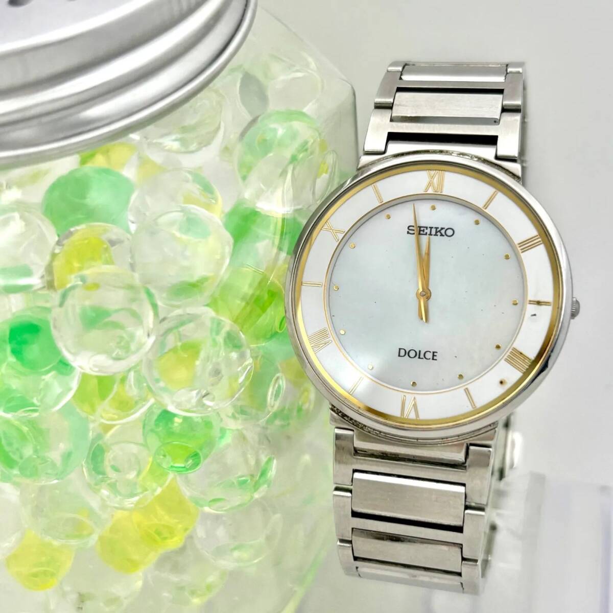 【新品電池】SEIKO セイコー DOLCE ドルチェ シェル メンズ 腕時計 4J40-0AD0 431088拍卖