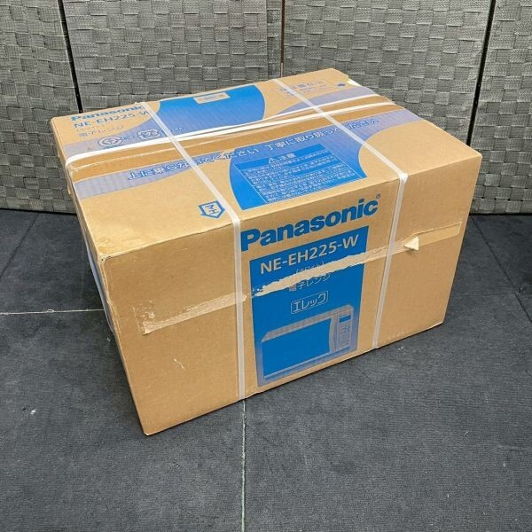 H634-O53-1988【未開封】 Panasonic パナソニック 電子レンジ NE-EH225-W エレック ホワイト 料理 キッチン家電 調理家電 温め レンジ OA拍卖