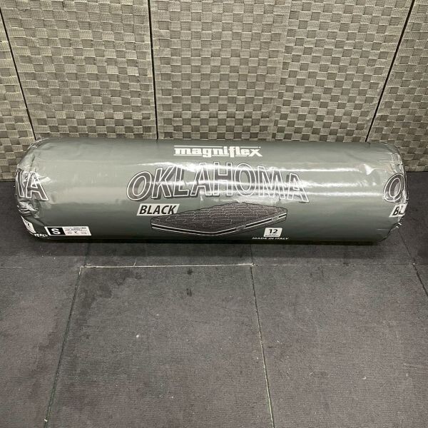 H623-O64-1299【未開封】Magniflex マニフレックス OKLAHOMA オクラホマ ブラック Sサイズ マットレス イタリア製 寝具 ベット OA拍卖