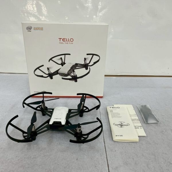 H707-K44-8529 DJI TELLO テロー ドローン TLW004 2AOOE-WM0041801 軽量 空撮 ミニドローン 通電OK OA拍卖