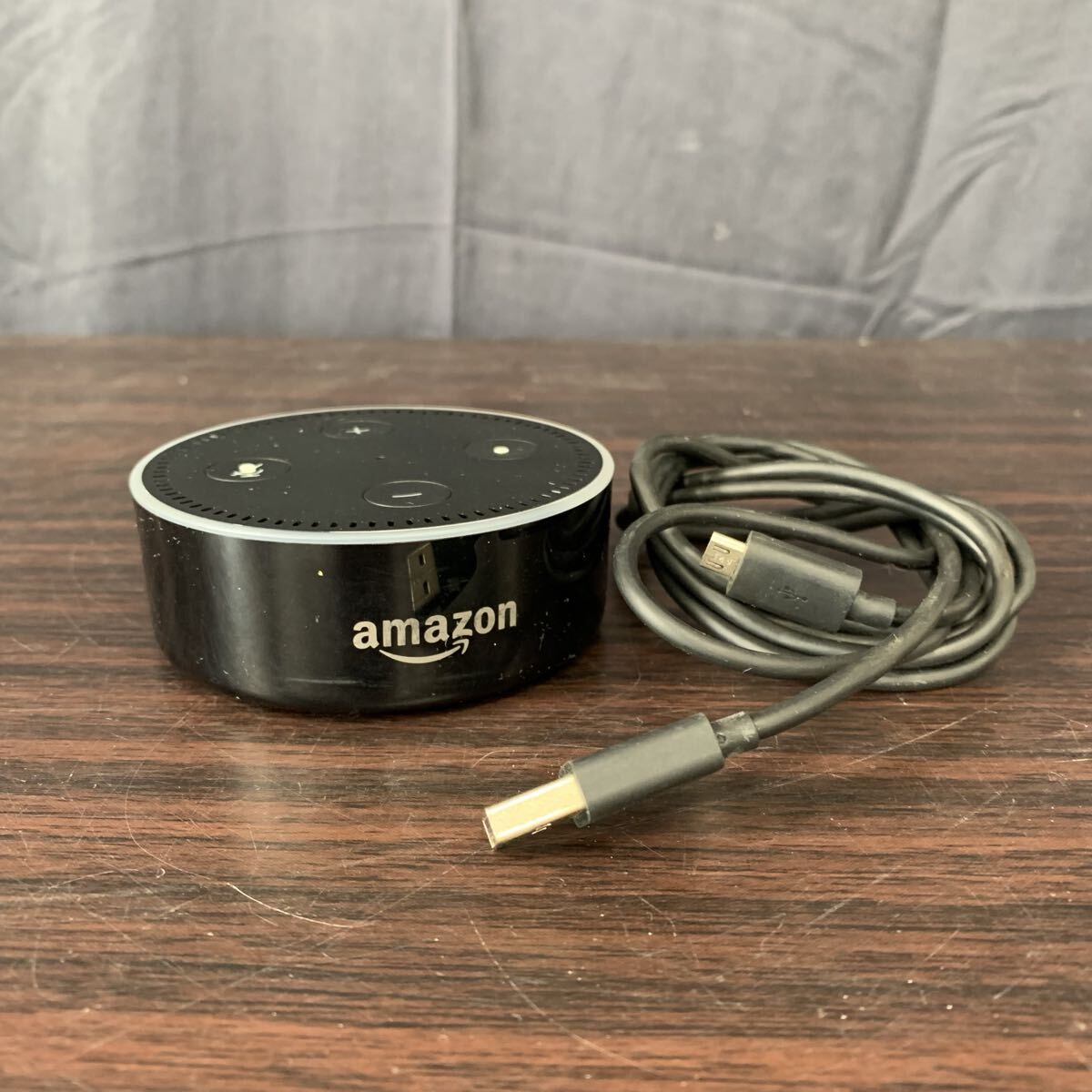 □【売り切り】Amazon アマゾン Echo Dot エコードット 第2世代 RS03QR ブラック 通電確認済み スマートスピーカー オーディオ機器拍卖