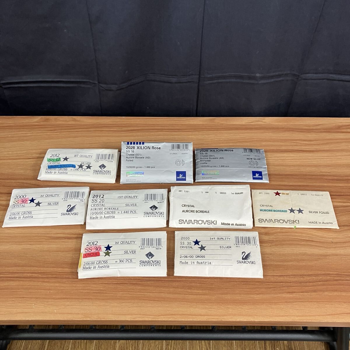 $【売り切り】SWAROVSKI スワロフスキー ストーンまとめ クリスタル オーロラボレアル ジョンキル ジュエリーパーツ 手工芸拍卖