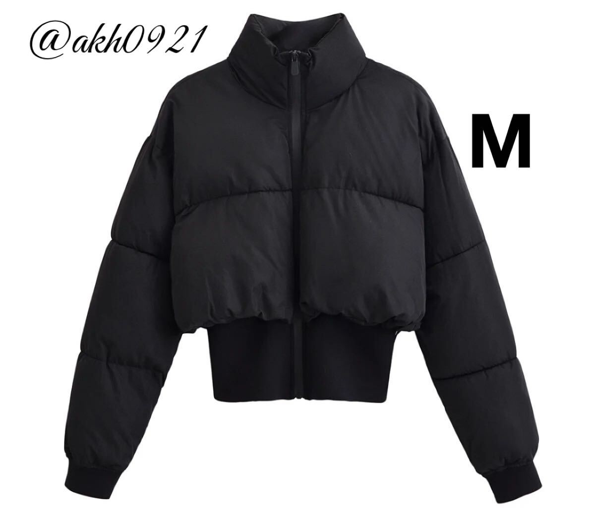 新品未使用★2025 A/W 秋新作★vintage ヴィンテージ レトロ ダウンコート アウター Mサイズ レディース★ZARA 好きな方に拍卖